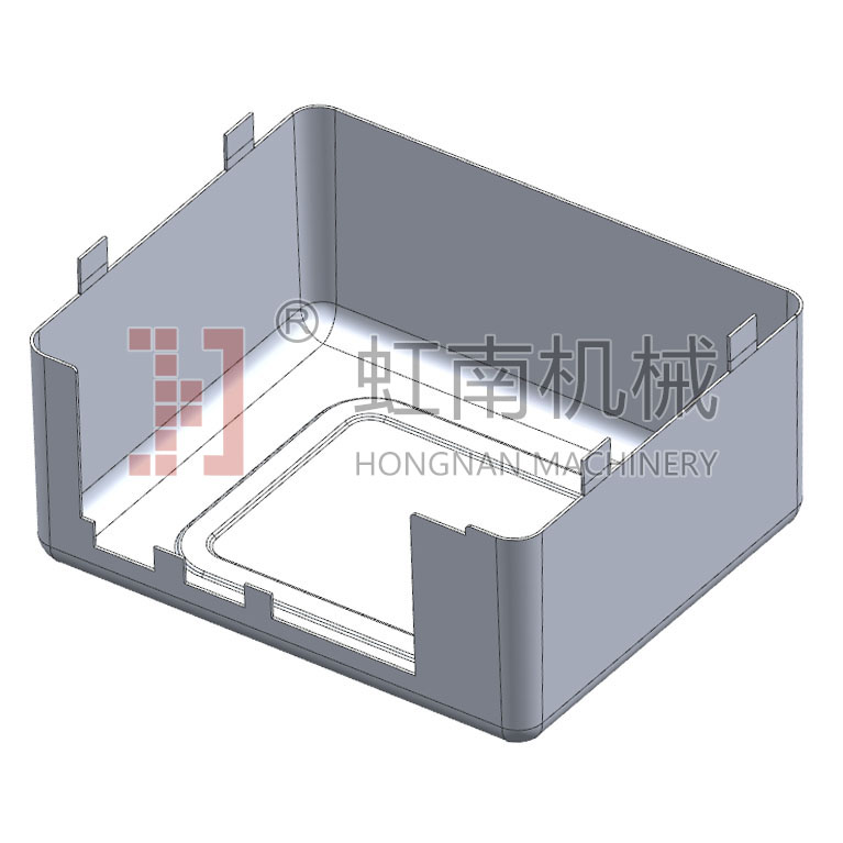 Brushed upper cover